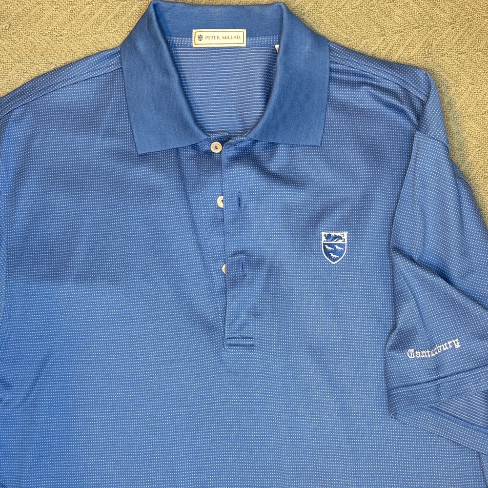 Peter Millar Classic Blue Polo